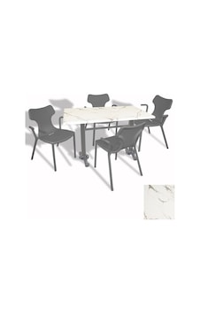 Çipa Döküm Ayak - Play Polipropilen Masa Takımı - 70x120 Werzalit, Wermodin Veya Allzalit Tabla - Afyon Mermer-antrasit Çok Renkli Çipa Döküm Ayak - Play Polipropilen Masa Takımı - 70x120 Werzalit, Wermodin Veya Allzalit Tabla - Afyon Mermer-antrasit Çok Renkli