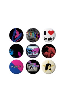 9 Adet Tv Girl Rozeti 44 Mm Diğer 9 Adet Tv Girl Rozeti 44 Mm Diğer