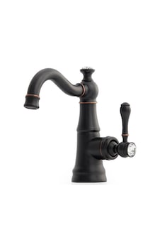 Orka Topkapı Tp1448B Siyah Antik Lavabo Armatürü