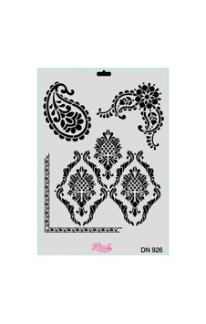 Mey İthalat Rich Dantel Seri Dn-926 Stencil 35x25 Cm Mey İthalat Rich Dantel Seri Dn-926 Stencil 35x25 Cm
