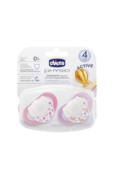 Chicco Physio Kauçuk Emzik 4+ Ay - Pembe Chicco Physio Kauçuk Emzik 4+ Ay - Pembe