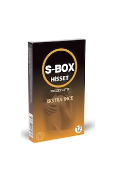 S-Box Hisset Ekstra İnce Prezervatif 12'li S-Box Hisset Ekstra İnce Prezervatif 12'li