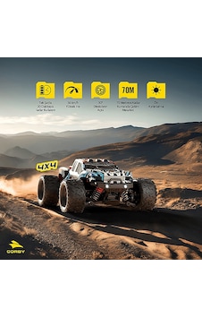 Corby Blasty Extreme Csg04 Uzaktan Kumandalı Yarış Arabası 36 Km/h Hız, 4x4 Süspansiyon, 70 M Kontrol Çok Renkli