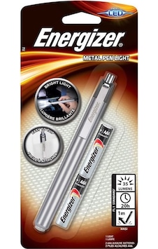 Energizer Metal Penlite Kalem Led Fener