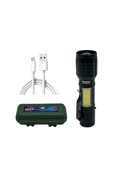 Wison Ws-5454 Cob Led Usb Şarjlı Mini El Feneri Diğer