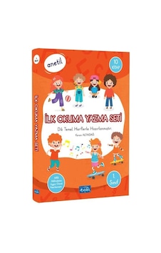 Anetil 1. Sınıf İlk Okuma Yazma Seti 10 Kitap Set Anetil 1. Sınıf İlk Okuma Yazma Seti 10 Kitap Set