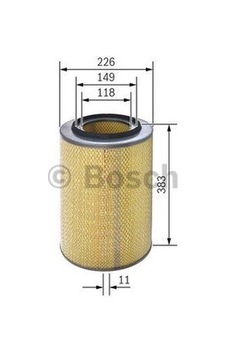 Bosch 1457429966 Hava Filtresi Atl16192798