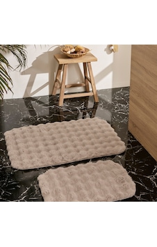 Karaca Home Bubble Banyo Paspas Seti Gri Karaca Home Bubble Banyo Paspas Seti Gri