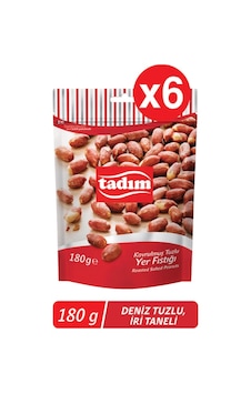 Tadım Tuzlu Yer Fıstığı 6 x 180 G Tadım Tuzlu Yer Fıstığı 6 x 180 G