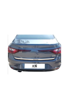Renault Megane 4 Sedan Yazılı Krom Bagaj Alt Çıtası Renault Megane 4 Sedan Yazılı Krom Bagaj Alt Çıtası