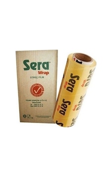 Sera Wrap Streç Film 8 Mic 45 CM x 1000 M Sera Wrap Streç Film 8 Mic 45 CM x 1000 M