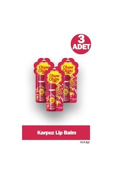 Chupa Chups Dudak Bakım Kremi 3.2 Gr - Karpuz 3 Adet 22493371 Chupa Chups Dudak Bakım Kremi 3.2 Gr - Karpuz 3 Adet 22493371