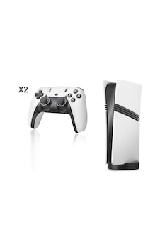 Pro Retro Oyun Konsolu Hdmı Çift Gamepad Seti 128 Gb Hafıza Kartlı 2.4g Kablosuz Beyaz Gs5