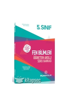 5. Sınıf Fen Bilimleri Öğreten Akıllı Soru Bankası Puan Yayınları