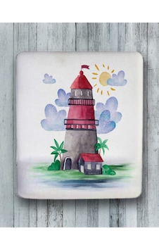 Deniz Feneri Bilek Destekli Mouse Pad Mousepad Deniz Feneri Bilek Destekli Mouse Pad Mousepad