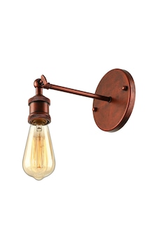 Riolight Retro Bakır Mafsallı Tekli Metal Aplik Bakır Riolight Retro Bakır Mafsallı Tekli Metal Aplik Bakır