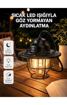 Ers- Taşınabilir Retro Çam Konisi Kamp Lambası Gece Işığı Su Geçirmez Ers- Taşınabilir Retro Çam Konisi Kamp Lambası Gece Işığı Su Geçirmez