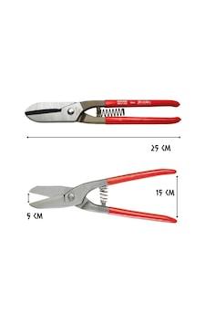 Cer-pa Norm Çelik Tenekeci Sac Makası 250 Mm.