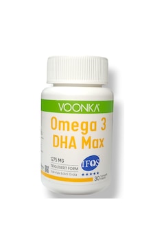 Voonka Omega 3 Dha Max 1275 Mg 30 Kapsül Voonka Omega 3 Dha Max 1275 Mg 30 Kapsül