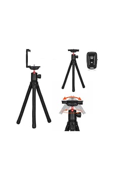 Kt-660 Dslr , Aynasız Fotograf Makinesi Ve Telefon Uyumlu Profesyonel Ahtapot Esnek Tripod Kt-660 Dslr , Aynasız Fotograf Makinesi Ve Telefon Uyumlu Profesyonel Ahtapot Esnek Tripod