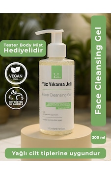 Yağlı Ve Akneye Eğilimli Ciltler İçin Arındırıcı Yüz Temizleme Jeli - %100 Vegan 200 Ml Yağlı Ve Akneye Eğilimli Ciltler İçin Arındırıcı Yüz Temizleme Jeli - %100 Vegan 200 Ml