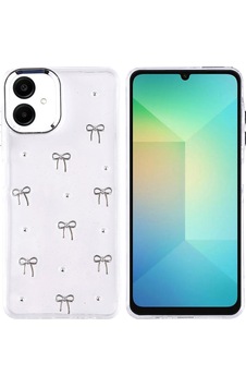 Galaxy A06 Uyumlu Kılıf Airbag Tasarımlı Simli Şeffaf Zore Kutup Kapak - Fiyonk Fiyonk