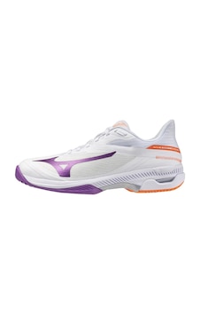 Mizuno Wave Exceed Court Ac Kadın Tenis Ayakkabısı Beyaz / Mor Çok Renkli Mizuno Wave Exceed Court Ac Kadın Tenis Ayakkabısı Beyaz / Mor Çok Renkli