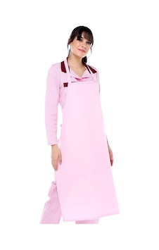 Pembe Askılı Önlük Unisex Pembe Pembe Askılı Önlük Unisex Pembe