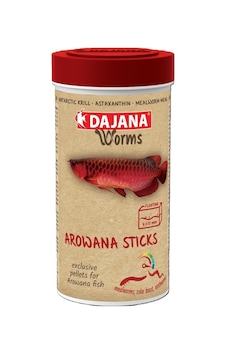 Dajana Arowana Worms Sticks 1 L 500 G