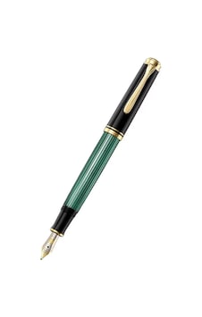 Pelikan M400 Yeşil Siyah Dolma Kalem M400y Pelikan M400 Yeşil Siyah Dolma Kalem M400y