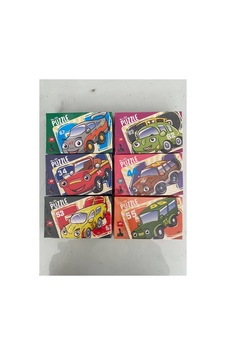 30 Parça Karton Puzzle Mini Boy 6'lı Set 2