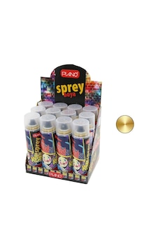 Steel Altın Sprey Boya 200ml - Taşıt, İş Makineleri, Beyaz Eşya, Metal Ve Ahşap Yüzeylere Uygun- 12'li Paket Steel Altın Sprey Boya 200ml - Taşıt, İş Makineleri, Beyaz Eşya, Metal Ve Ahşap Yüzeylere Uygun- 12'li Paket