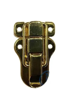 Sandık, Kutu Klipsi, Ön Kilidi - 48x30mm, Altın, 100 Adet Diğer Sandık, Kutu Klipsi, Ön Kilidi - 48x30mm, Altın, 100 Adet Diğer