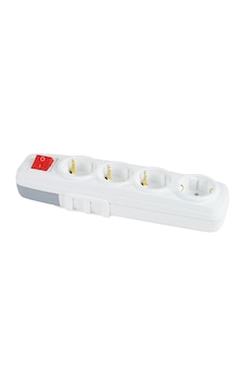 Hv4341.1 4 Lü Anahtarlı Klemensli Topraklı Grup Priz 3 1mm² 0