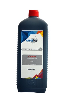 Papirink Canon Uyumlu Plotter Mürekkebi 1000 gr Pigment Gray Papirink Canon Uyumlu Plotter Mürekkebi 1000 gr Pigment Gray