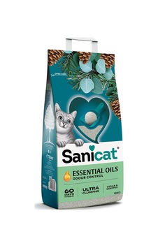 Essential Oils Sedir Ağacı Ve Okaliptus Kokulu Kedi Kumu 10kg
