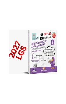 Sinan Kuzucu Yayınları 2027 8. Sınıf Lgs Din Kültürü Ve Ahlak Bilgisi Soru Bankası Sinan Kuzucu Yayınları 2027 8. Sınıf Lgs Din Kültürü Ve Ahlak Bilgisi Soru Bankası