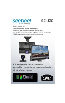 Sentinel Sc-120 Kayıt Cihazı 3 Kameralı