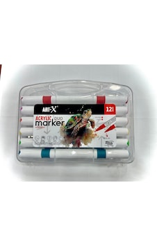 Art-x Acrylıc Marker Kalem 12li Art-x Acrylıc Marker Kalem 12li