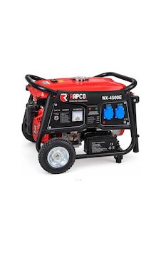 Algaride Rapc Wx-4500e Benzinli Jeneratör 4.5 Kva Uzaktan Kumandalı Marşlı İpli Monofaze 220v Tekerlekli Güç Ünitesi Algaride Rapc Wx-4500e Benzinli Jeneratör 4.5 Kva Uzaktan Kumandalı Marşlı İpli Monofaze 220v Tekerlekli Güç Ünitesi