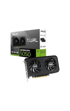 Asus Dual Geforce Rtx5050 Oc Edition Dual-rtx5050-o8g-nvıdıa 8gb Gddr6 Dlss 4 128 Bit Ekran Kartı K Asus Dual Geforce Rtx5050 Oc Edition Dual-rtx5050-o8g-nvıdıa 8gb Gddr6 Dlss 4 128 Bit Ekran Kartı K