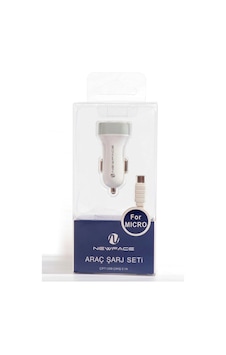 Şarj Aleti C17 Micro Usb 2.1a Araç Şarjı
