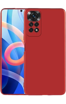 Xiaomi Redmi Note 11s Global Kılıf Zore Premier Silikon Kapak Kırmızı Xiaomi Redmi Note 11s Global Kılıf Zore Premier Silikon Kapak Kırmızı
