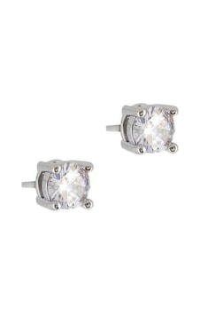 5mm Beyaz Tek Taş Küpe Çok Renkli 5mm Beyaz Tek Taş Küpe Çok Renkli