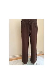 Kadın Spor Pantolonları Kahverengi Kadın Spor Pantolonları Kahverengi