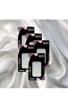 Leva Gold 50 Gr Gmr Gümüş Külçe 5 Adet