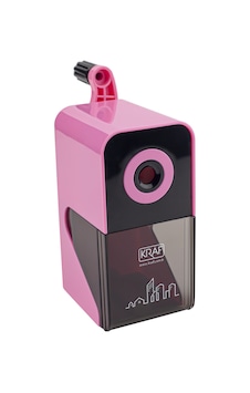 Kraf Kollu Kalemtraş 700g Pastel Pembe Kraf Kollu Kalemtraş 700g Pastel Pembe