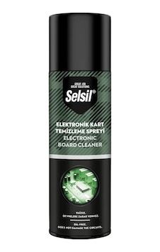 Selsil Elektronik Kart Temizleme Spreyi 500ml Yağsız - Devrelere Zarar Vermez 5468