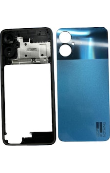 Tecno Spark 9 Pro Uyumlu Arka Kapak Kasa Mavi + Orta Çıta Çok Renkli Tecno Spark 9 Pro Uyumlu Arka Kapak Kasa Mavi + Orta Çıta Çok Renkli