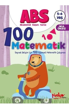 ABS 100 Matematik - Sayısal Gelişim İçin 100 Matematik Çalışması 5 - 6 Yaş - Buçe Dayı - Pinokyo ABS 100 Matematik - Sayısal Gelişim İçin 100 Matematik Çalışması 5 - 6 Yaş - Buçe Dayı - Pinokyo